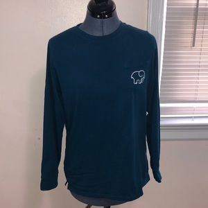 Ivory Ella long sleeve Tee Blue